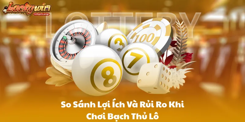So Sánh Lợi Ích Và Rủi Ro Khi Chơi Bạch Thủ Lô